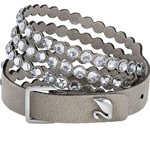 🌟Swarovski slake bracelet Gray 🌟 - Picture 2 of 5